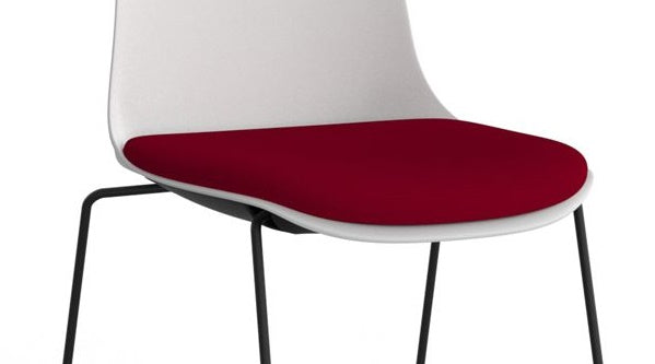 Willow stacking mono shell polypropylene chair- 3 colour options
