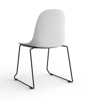 Willow stacking mono shell polypropylene chair- 3 colour options