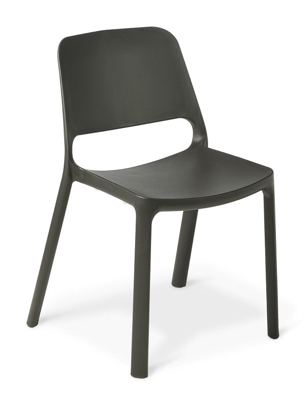 Zero outdoor stacking Chair-100% recycled polypropylene -3 colours