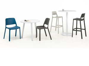 Zero outdoor stacking Chair-100% recycled polypropylene -3 colours