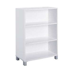 Cubit Bookcase 1200 High- 3 levels of shelving - 4 standard colours