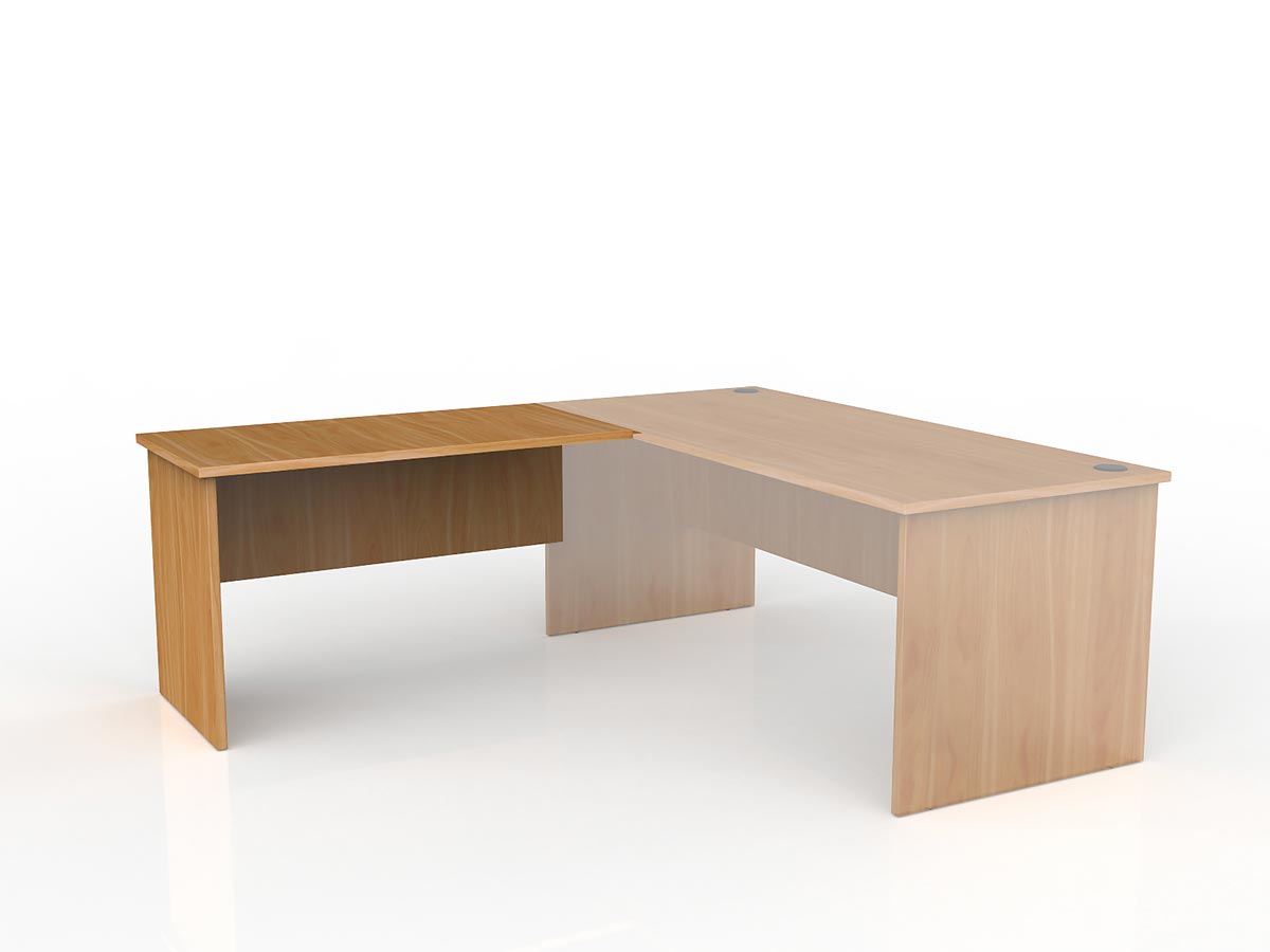 Ergoplan desk side return- Tawa| Office Furniture Online