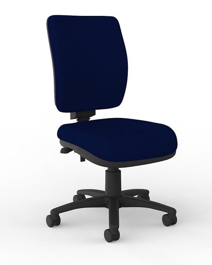 Nova Luxe high back office chair - Black