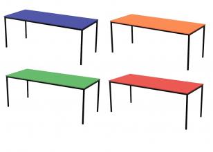 Classroom rectangle tables 1800  colour combination