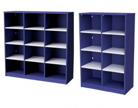 8 and 12 Cubby Hole Units setting.