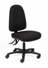 Alpha high back 3 lever- Black.