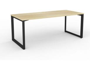 Anvil Office Desk 1800 Black frame -AO top