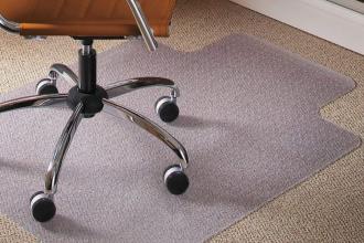 Biopolymer Office Chair Mat office setting