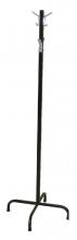 Coat Stand 4 x Alloy Hooks- Black