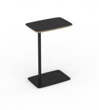 Cubit laptop & coffee side table- Black top