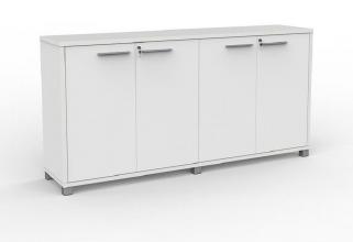 Cubit Credenza Locking White 1
