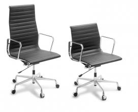 Eames replica chair - Black-chrome setting