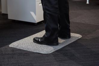 Stand up floor mat - Energise fabric covered mat