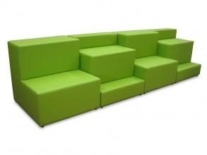 Faze Tiered seating- Lime.