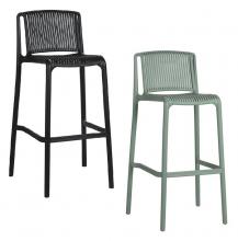Le Grille bar stool- black & Green