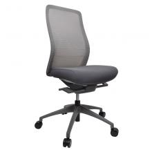 Luna mesh back executive chair Grey Mesh Black Base