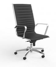 Metro Highback executive chair Stainless steel frame 1.