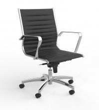 Metro Midback executive chair - chrome frame.