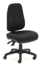 Mozart 3 High back Office chair  Mega Luxe- Black