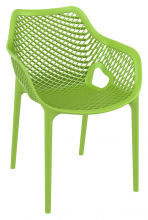 Oxygen outdoor polypropylene chair Green