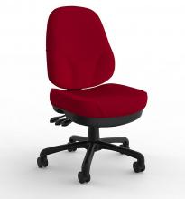 Plymouth High back -Breathe fabric Red