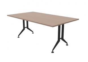 Shot meeting table -1800- Black - Refined Oak