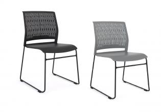 Stax stacking Chair Both Colours