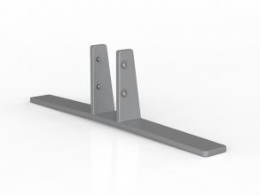 Studio 50 free standing Foot - Silver