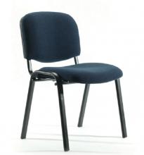 Swift visitor conference chair upholstered Navy fabric