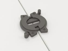 Team Flip Table connecting link brackets.