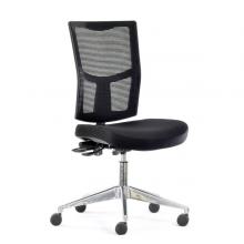 Urban Mesh chair with polished alloy base