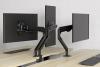 Agile monitor arms black