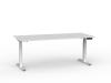 Agile 3 Sit to stand desk electric- White frame- White top