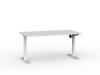 Agile Boost Desk electric adjust- White frame- White top