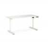 Agile Sit to stand desk electric 2 column- white frame