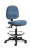 Alpha Technical chair - Mid Back - Dolly fabric Peacock Blue