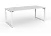 Anvil Office Desk 1800 White frame -WH top