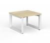 Anvil coffee table- small-600 x 600 - White-Atlantic Oak.