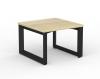 Anvil coffee table- small-600 x 600 - Black -Atlantic Oak.