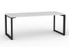 Anvil Desk- Black-1800 - White top