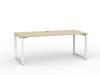 Anvil steel frame Desk 1800 Nordic Maple Top