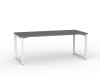 Anvil steel frame Desk 1800 Silver Top