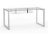 Anvil Desk cable tray- double- White. 1