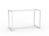 Anvil bar leaner table - White frame only