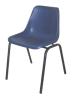 Aquarius stacking student chair- Blue