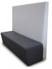 Aspire single booth seat 1200 wide