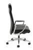 Bentley Highback executive chair with arms- side view.