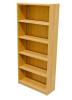 NZ Bookcase 1800 H-5 Tier shelving- NZ Tawa