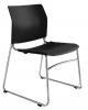 CS One Sled visitor chair- Bl