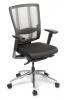 Cloud Ergo mesh high back executive office chair with arms and polished base